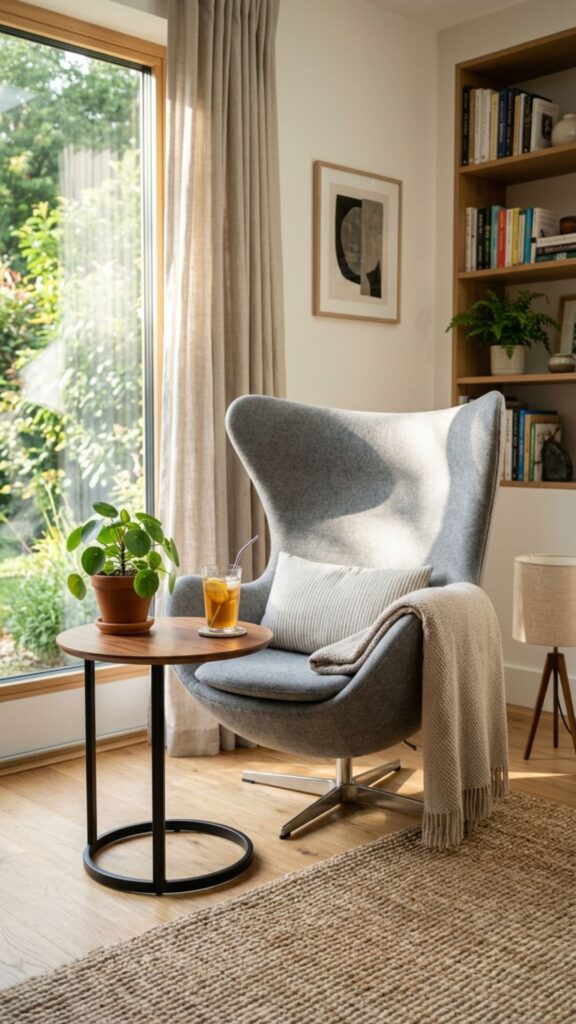 13. Add a Side Table for Function and Style