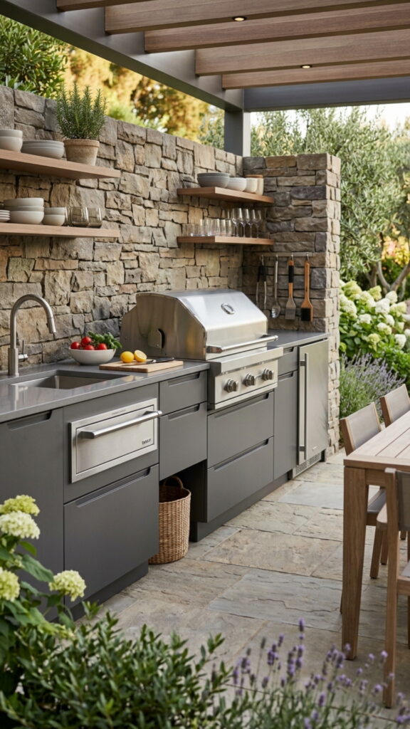 13. Add a Warming Drawer and Storage