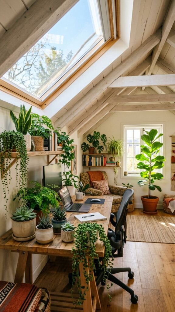 13. Bring Plants Into Your Workspace