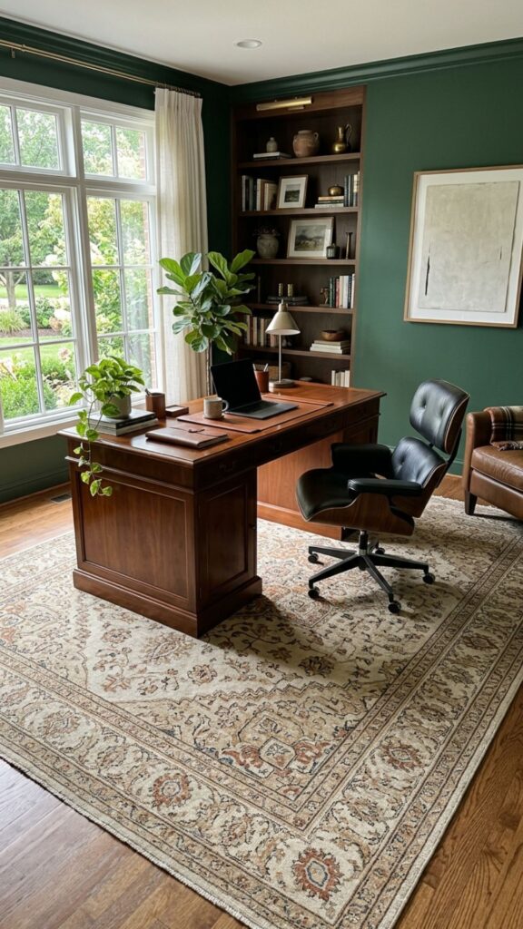 13. Choose a Large Neutral Rug