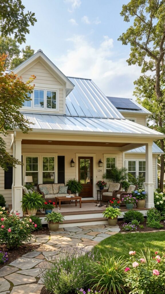 13. Choose a Light-Colored Roof or Reflective Coating
