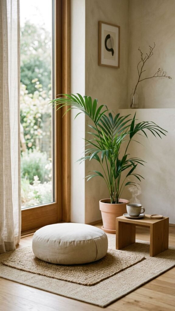 13. Create a Small Zen-Inspired Corner