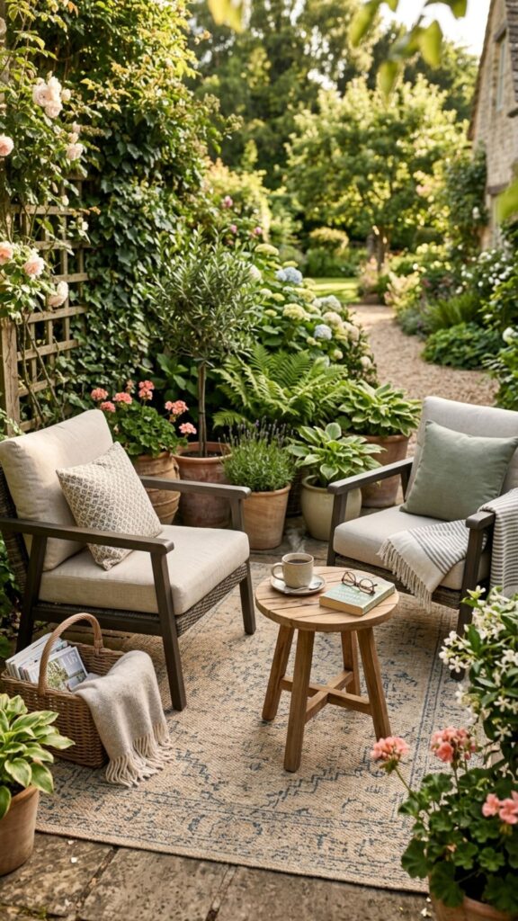 13. Define the Space with a Seating Nook