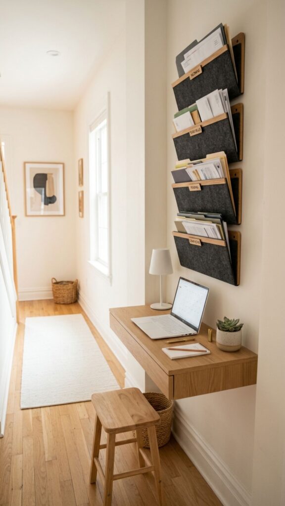 13. Incorporate Vertical Filing Storage