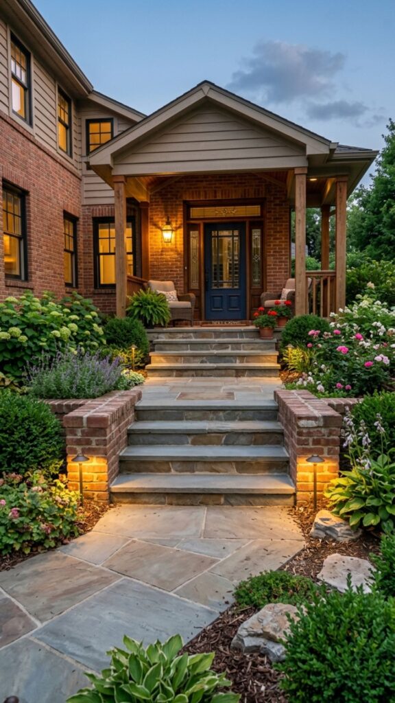 13. Install Wide, Welcoming Steps