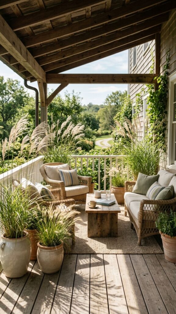 13. Mix in Ornamental Grasses