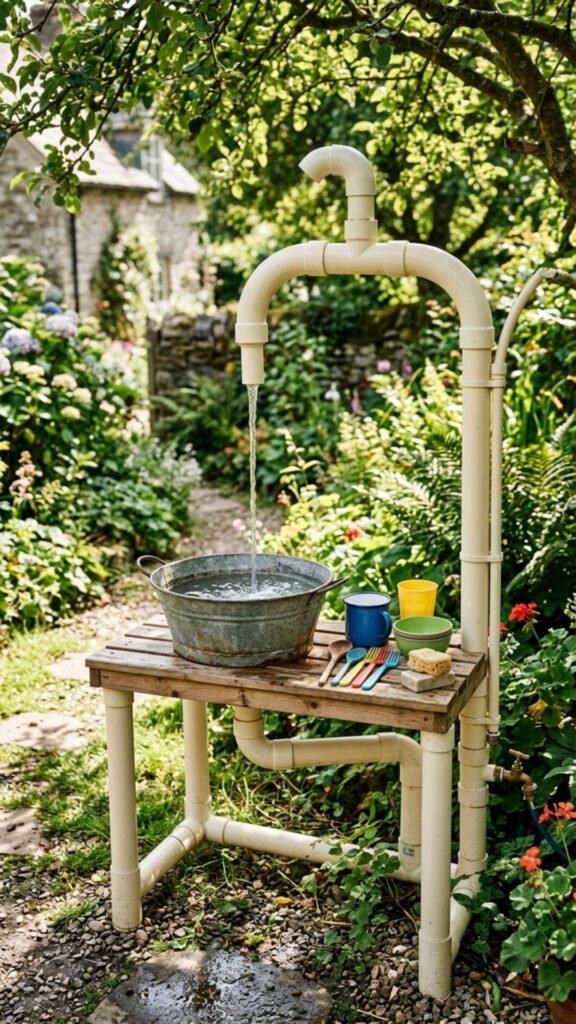 13. Pipe and Fitting Sink Station