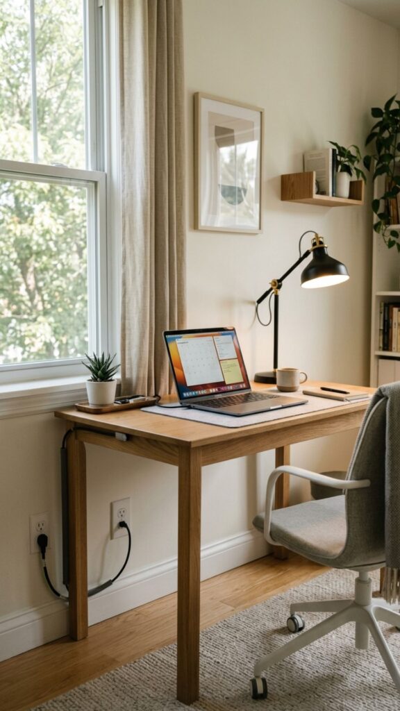 13. Place Your Desk Closer to an Outlet