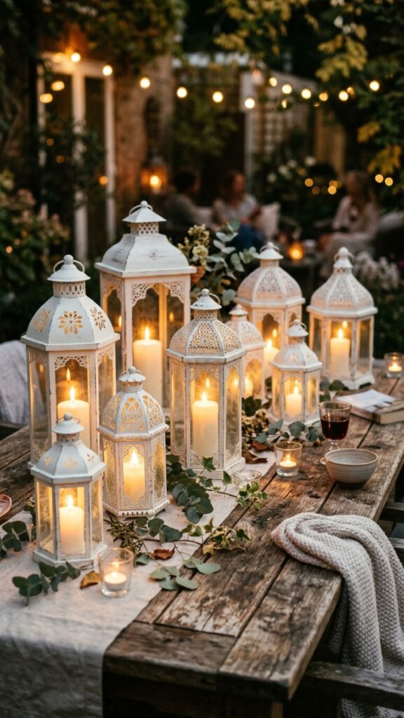 13. Style With Lanterns and Candles