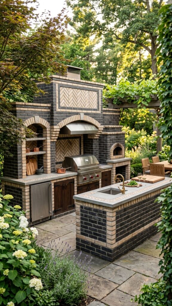13. Two-Tone Brick for Visual Interest