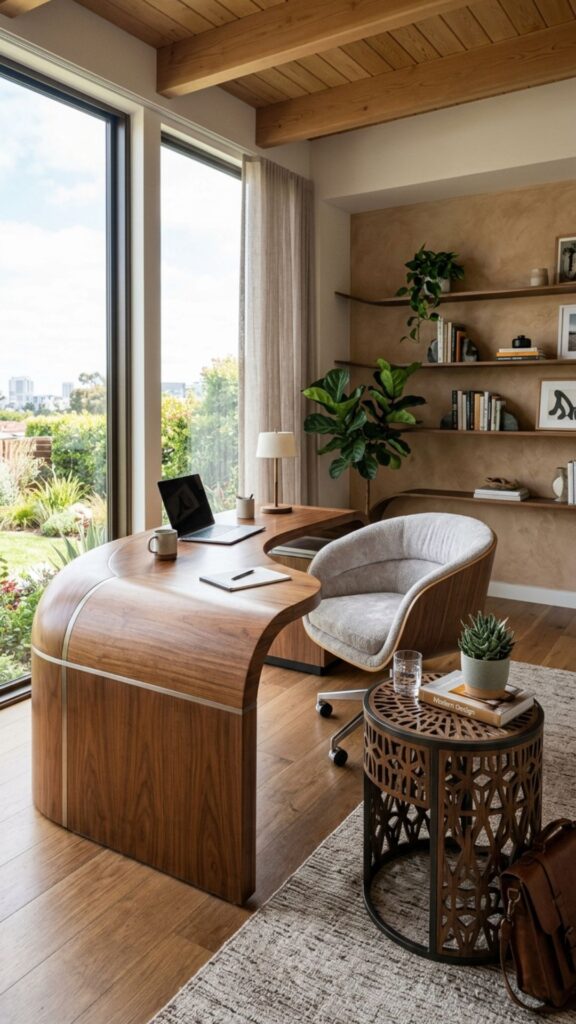 14. Add Curved Furniture