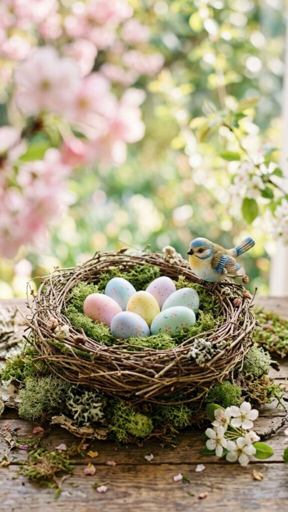 14. Add Whimsy with a Nest Display