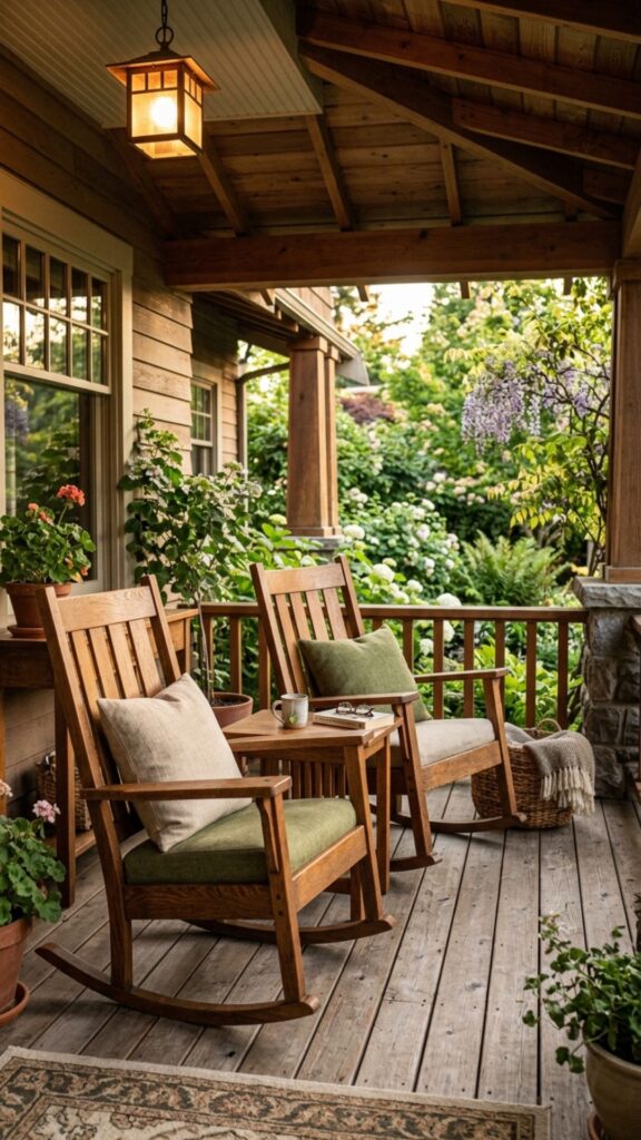 14. Decorate with Mission-Style Furniture