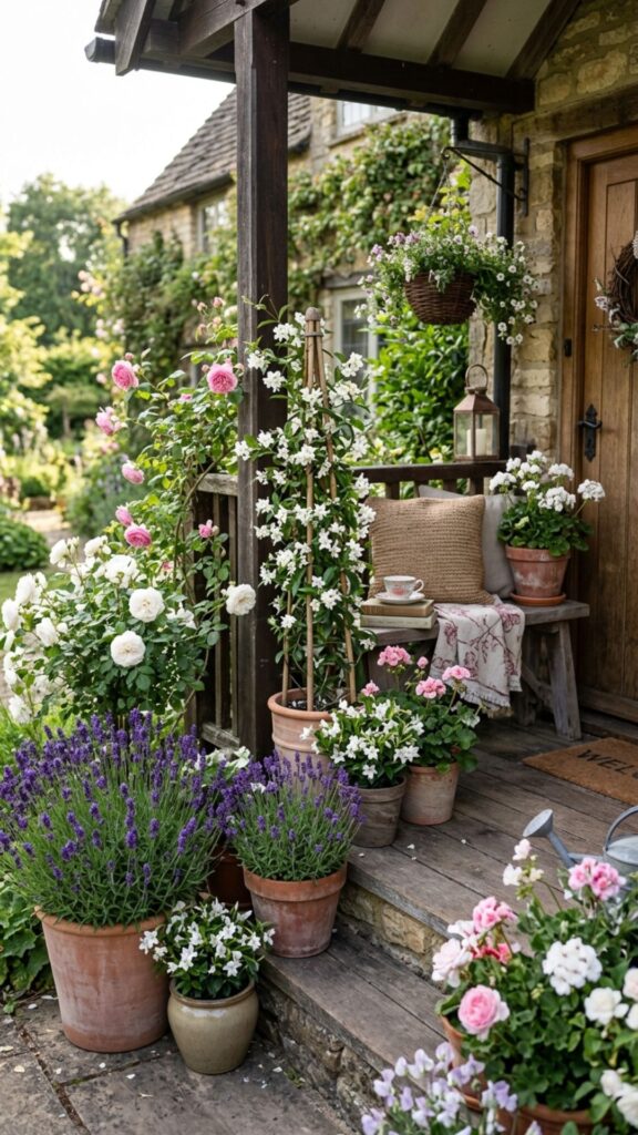 14. Fragrant Flowers for a Sensory Welcome