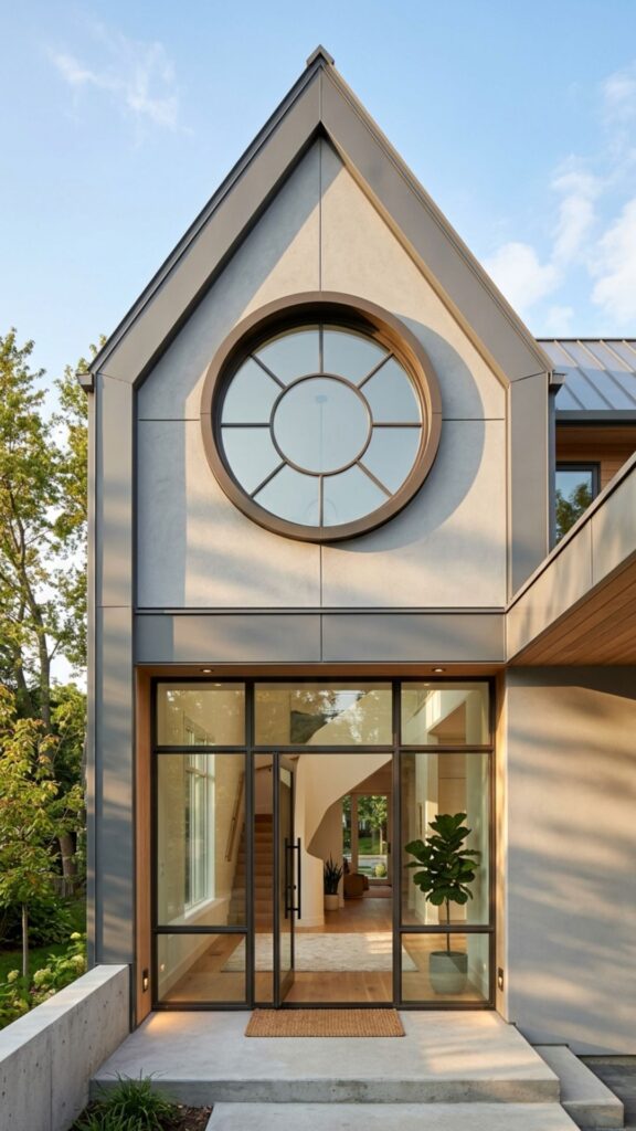14. Gable with a Statement Window