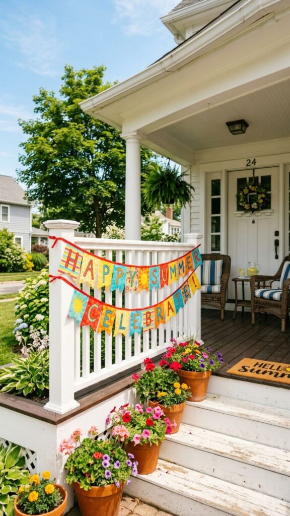 14. Hang a Flag or Banner