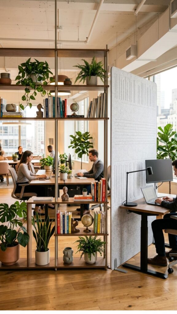 14. Improve Privacy With an Office Divider