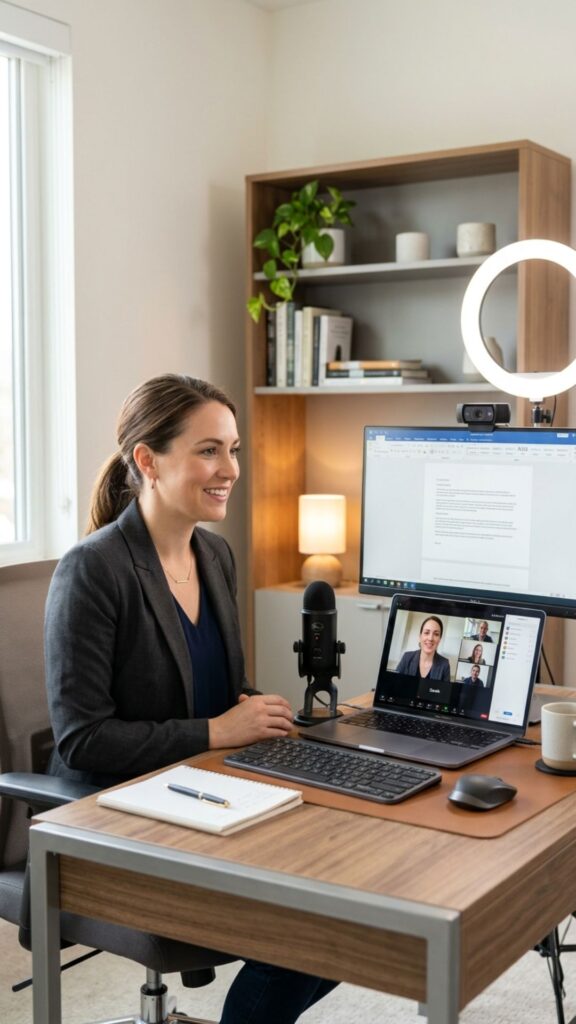 14. Improve Your Video Call Lighting
