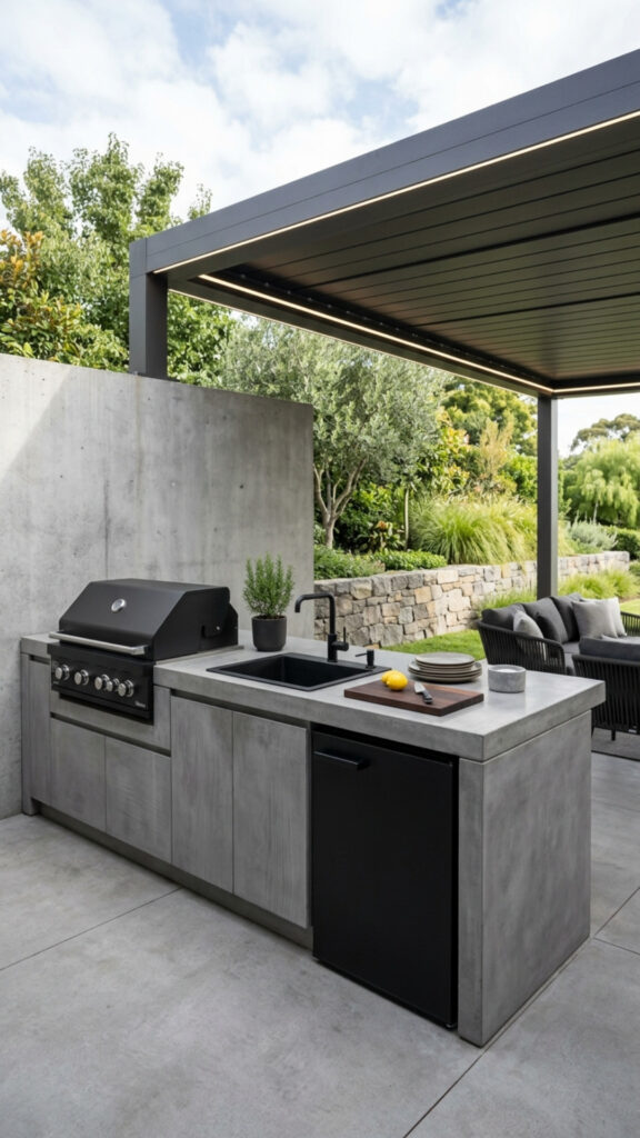 14. Matte Black Appliances for a Cohesive Palette