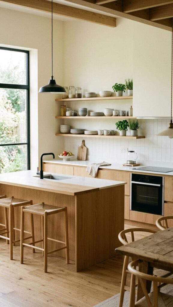 14. Scandinavian Inspired Cabinets