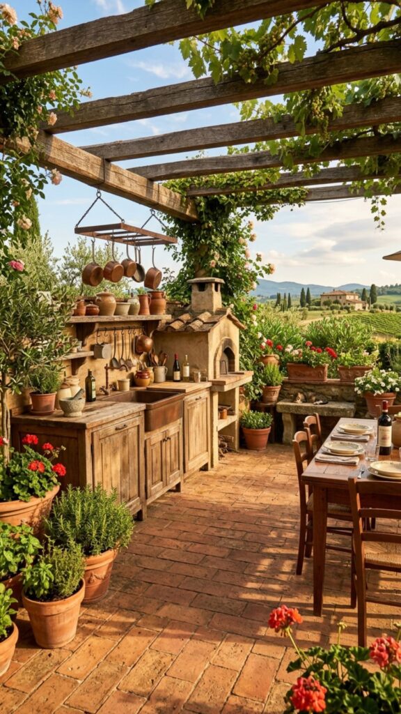 14. Terracotta Tile for Mediterranean Warmth