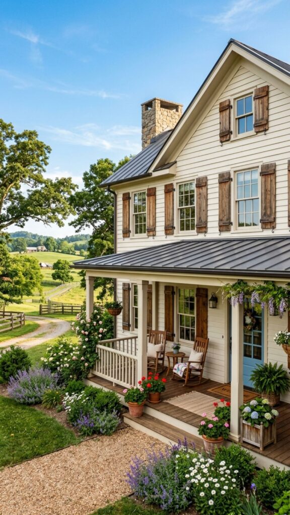 14. Use Shutters for Timeless Character