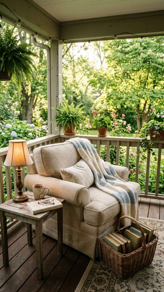 15. A Reading Nook With a Single Chair
