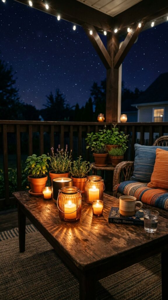 15. Add Citronella Candles