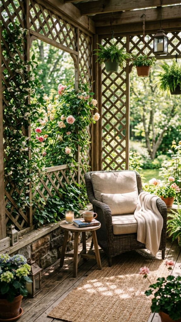 15. Add Privacy Screens or Lattice