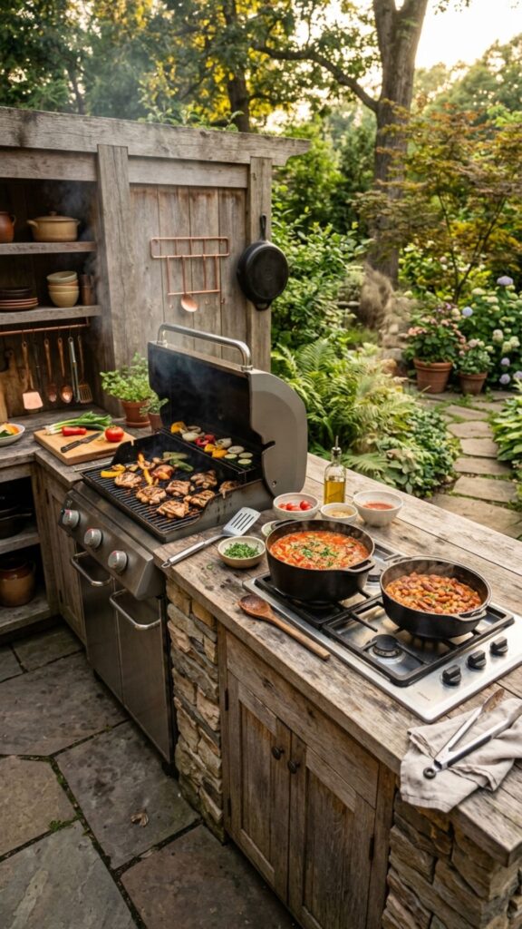 15. Add a Side Burner for Sauces and Sides