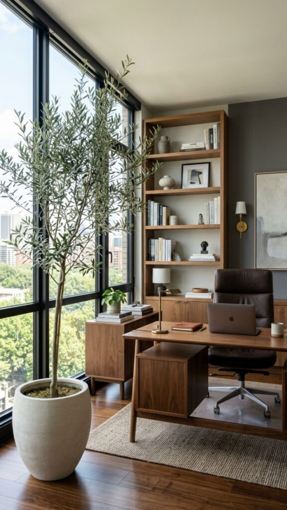 15. Bring in Oversized Greenery