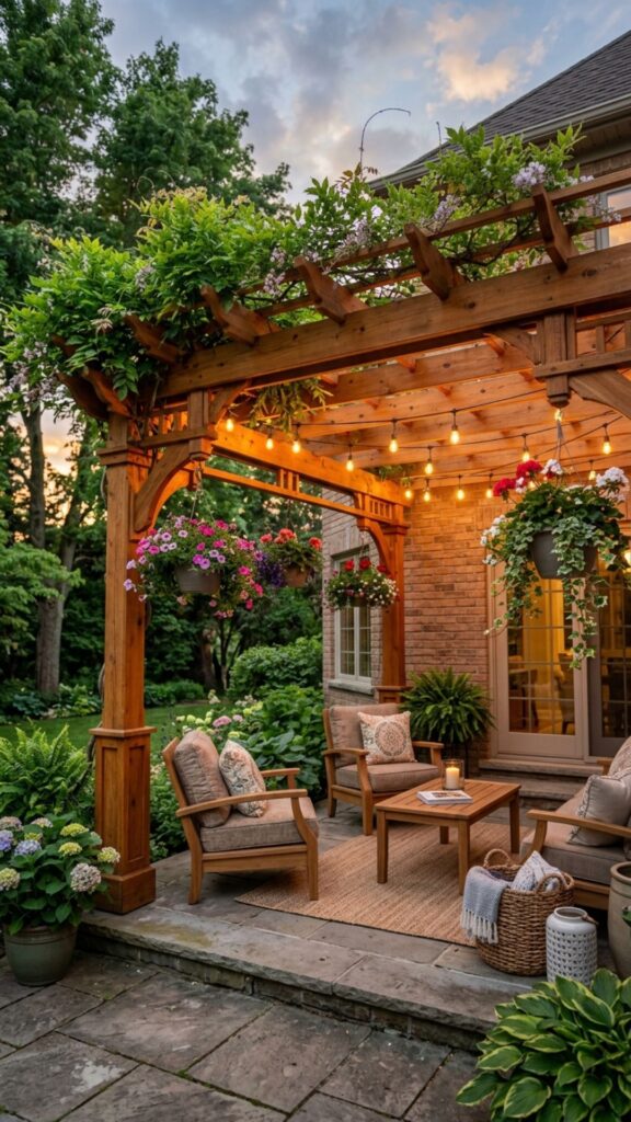 15. Build a Pergola for Structure
