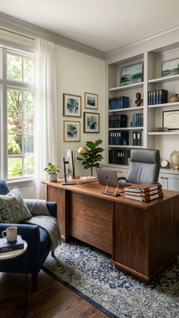 15. Choose Calm and Professional Colors
