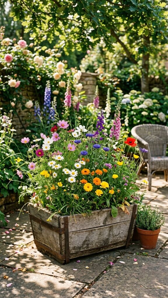 15. Cottage-Garden Wildflower Mix