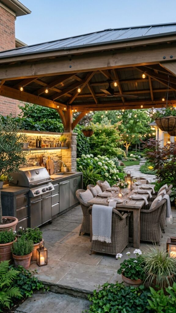 15. Create Zones for Cooking and Dining