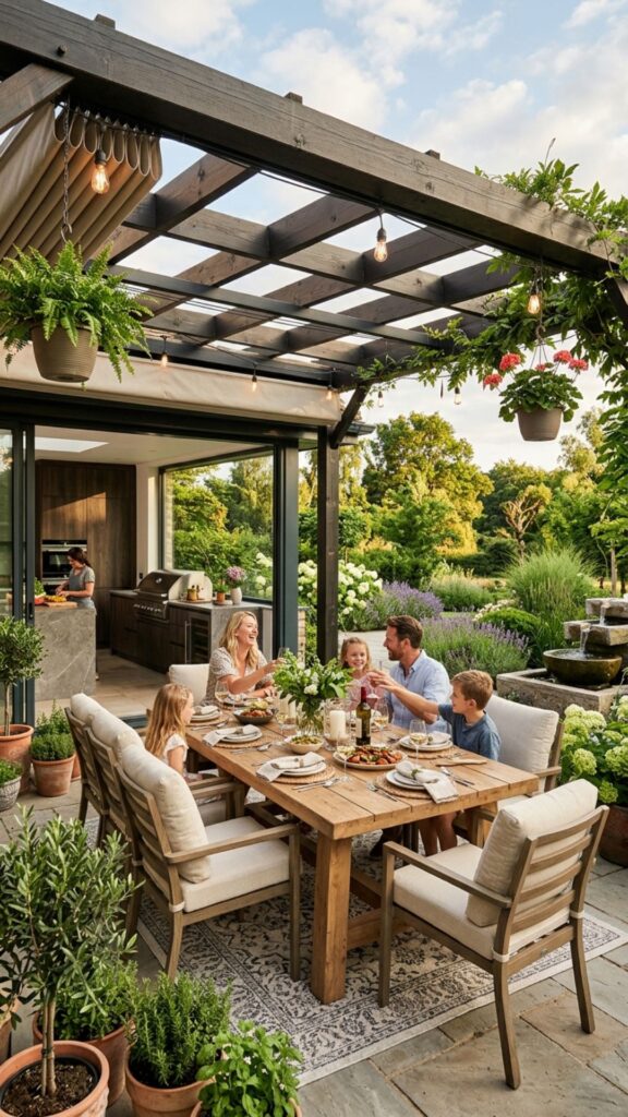 15. Design a Full Outdoor Dining Area