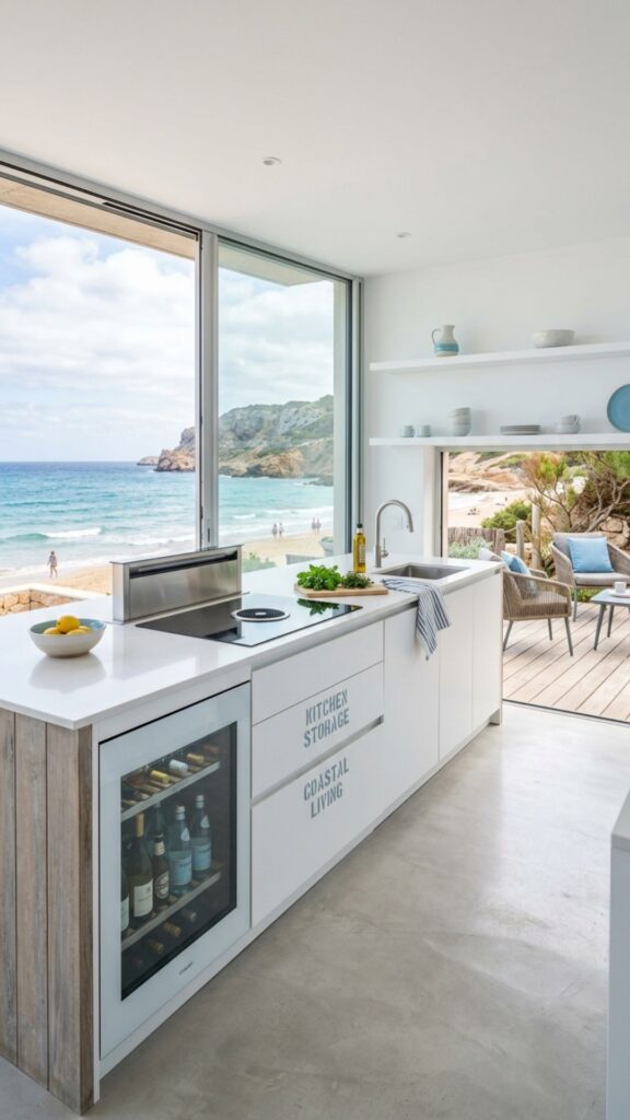 15. Include Built-In Storage and Coolers