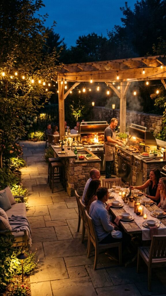 15. Light It Up for Evening Gatherings