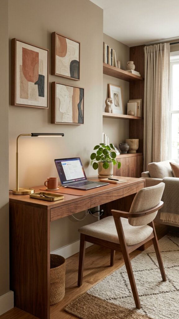 15. Match Your Desk With the Room Decor