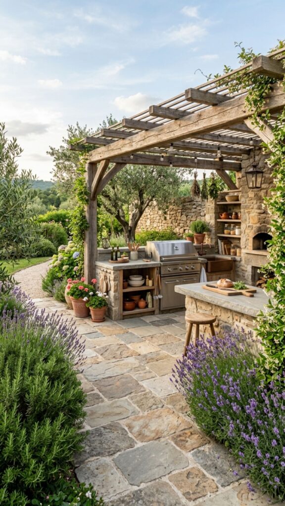 15. Natural Stone Flooring — Grounded and Timeless