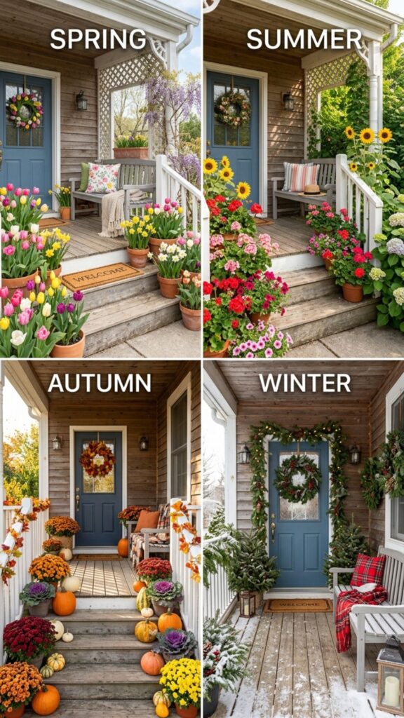 15. Plant Seasonal Color That Rotates