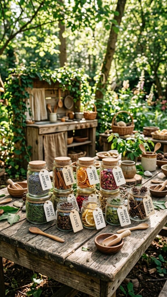 15. Sensory Spice and Scent Jars
