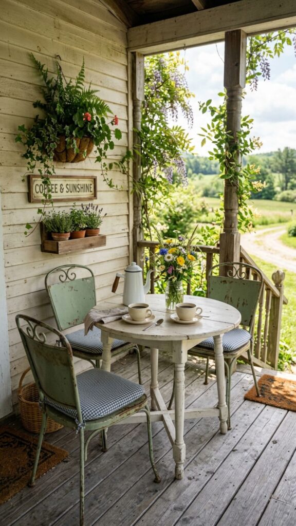 15. Set Up a Small Bistro Table