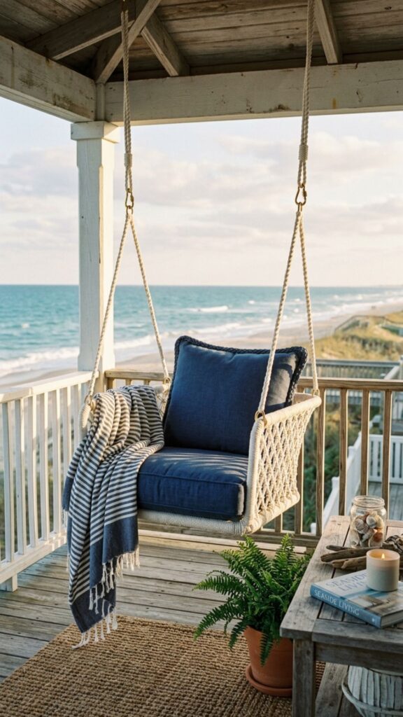 15. The Coastal Blue and White Theme