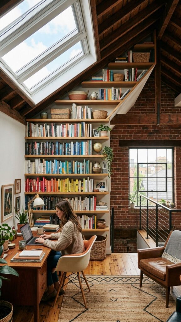 15. Turn an Entire Wall Into Bookshelves
