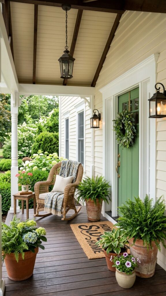 15. Update Your Porch Ceiling Color