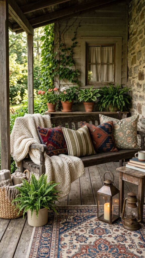 16. Add Layered Textiles for Comfort