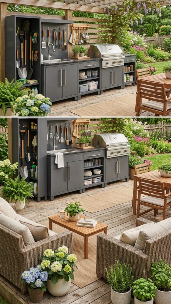 16. Add Smart Outdoor Storage