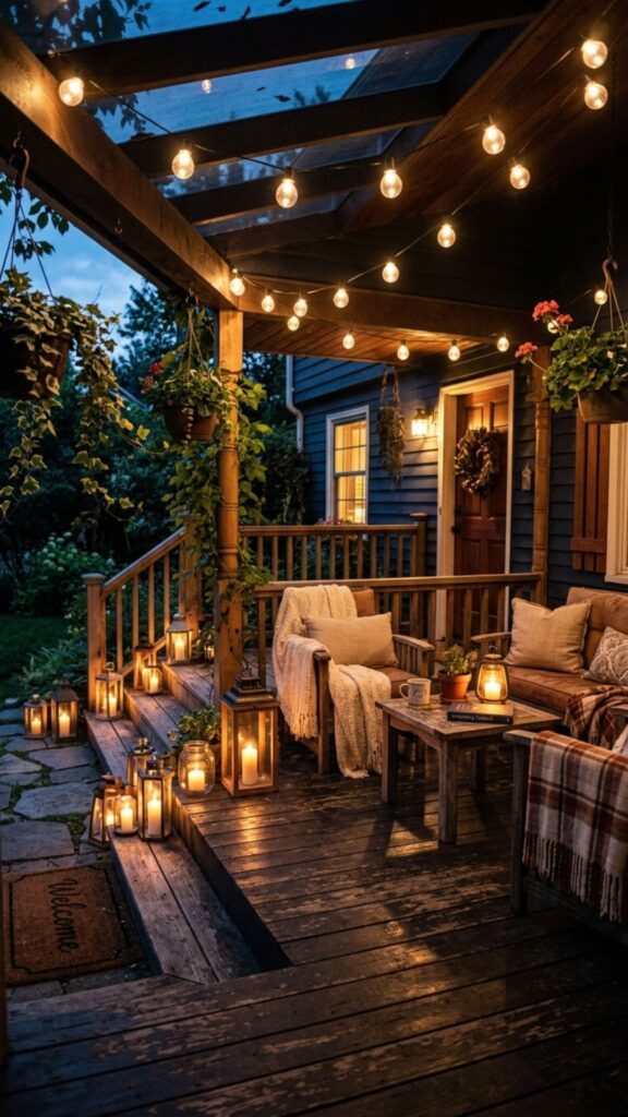 16. Add String or Lantern Lighting