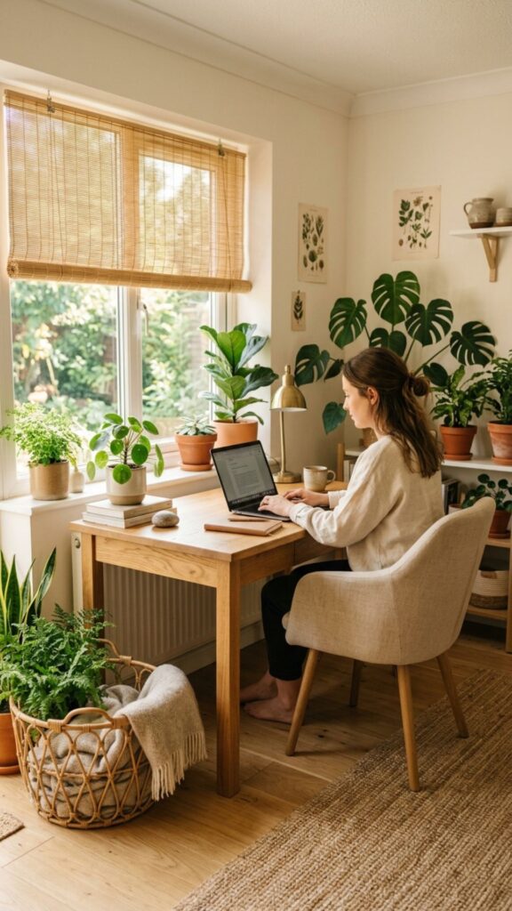 16. Bring Nature Indoors With Natural Materials